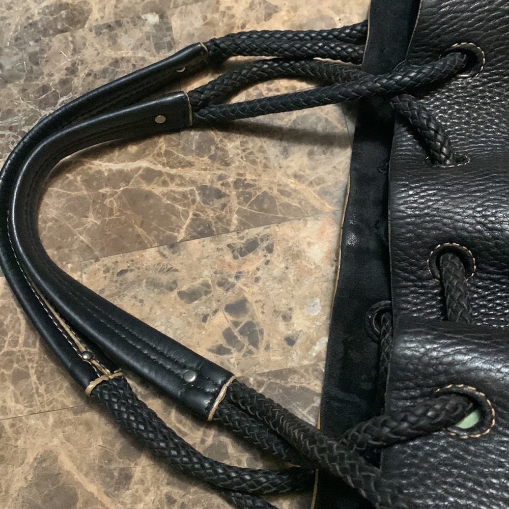 VINTAGE Cole Haan leather pebbled bag - Picture 10 of 11